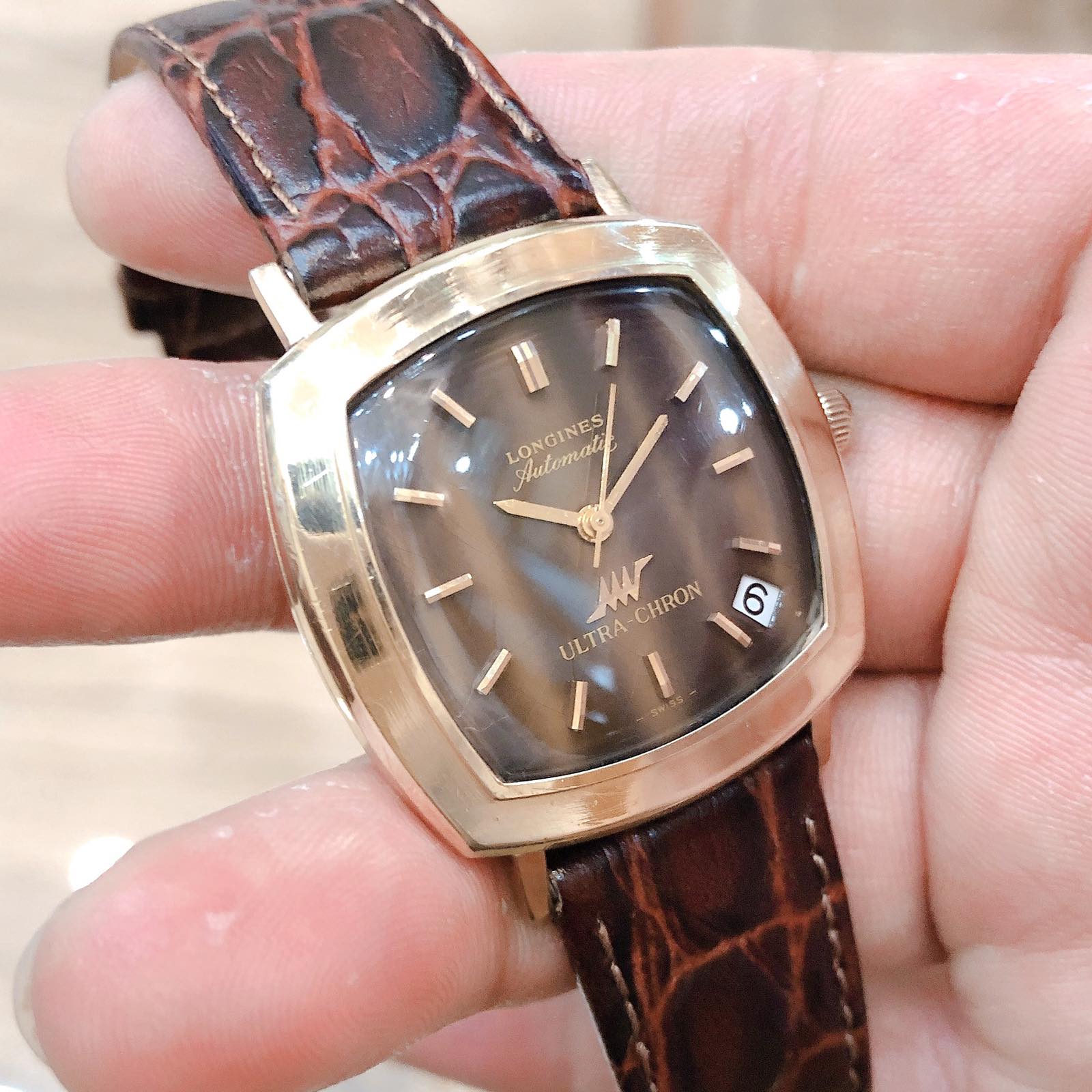 ng h c Longines automatic ultra chron 10k goldfilled ch nh