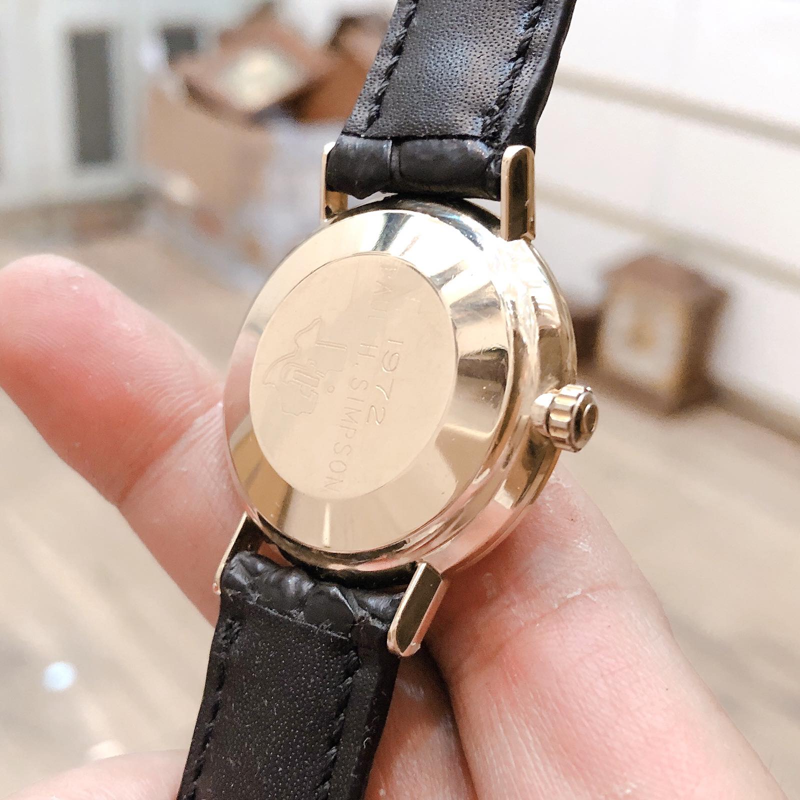 Đồng hồ cổ Omega seamaster automatic bọc vàng 14k toàn thân chính hãng Thuỵ Sĩ