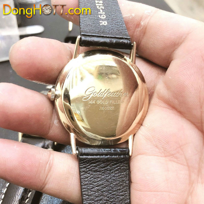 Đồng hồ cổ SEIKO Goldfeather lên dây bọc vàng 14k Goldfilled chính hãng nhật bản
