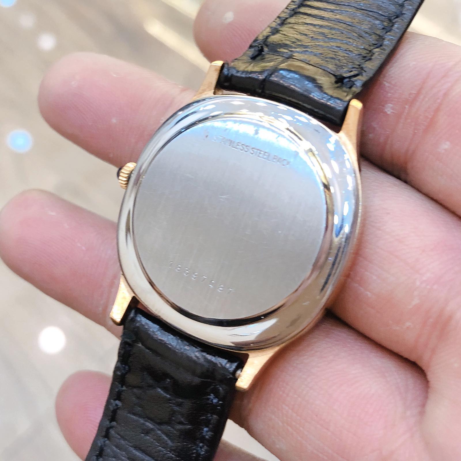 Đồng hồ cổ Longines automatic siêu mỏng lacke vàng chính hãng Thuỵ Sĩ 