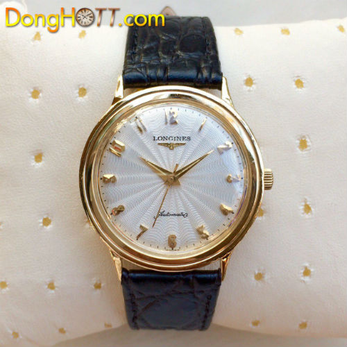Đồng hồ Longines Automatic bọc vàng 10K chính hãng Thụy Sĩ sản xuất 1960