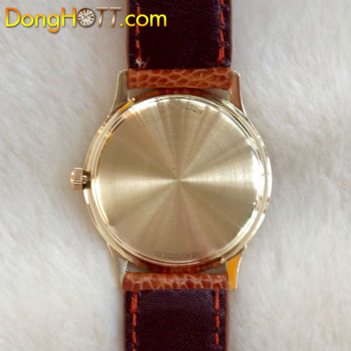 Đồng hồ cổ Hamilton Thin-O-Matic hồng vỏ vàng đúc mỏng đẹp và máy rất hiếm