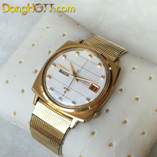 Bộ sưu tập đồng hồ cổ SEIKO DX vỏ bọc vàng 18K