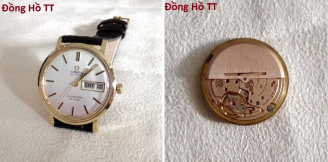 Khi tìm nơi bán đồng hồ cổ omega cổ kính zin bọc vàng 14K, hãy xem xét cẩn thận vỏ ngoài của nó