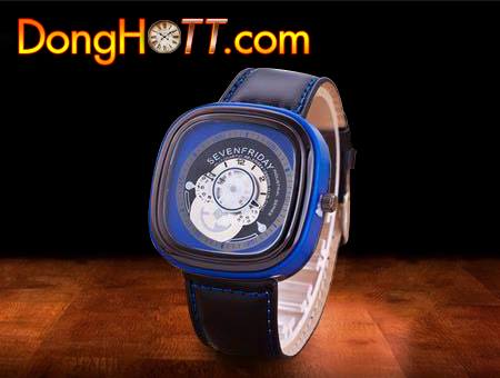 Đồng hồ 7Friday mẫu P màu xanh