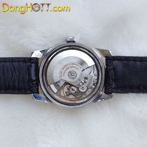 Đồng hồ cổ VULCAIN Automatic chính hãng Thụy Sĩ sản xuất 1956 vỏ Inox toàn thân đẹp lung linh, giá cực rẻ