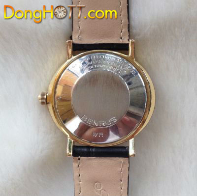 Đồng hồ Benrus automatic chính hãng Thụy Sĩ cực đẹp và cực độc vàng 18K