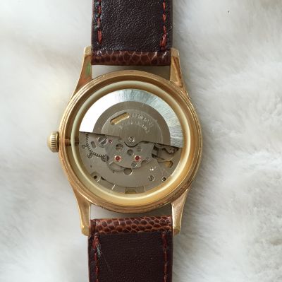 Đồng hồ cổ Benrus Automatic lacke vàng 18K chính hãng Thụy Sỹ sản xuất năm 1965