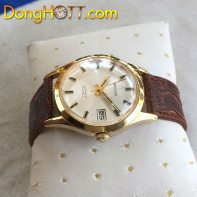Đồng hồ cổ Benrus Automatic lacke vàng 18K chính hãng Thụy Sỹ sản xuất năm 1965