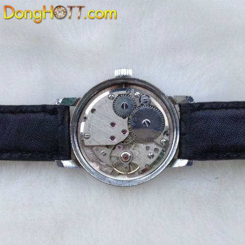 Đồng hồ cổ Edma Thụy Sĩ máy lên dây Thụy Sĩ chính hãng sản xuất 3 kim 1 lịch đẹp như mớ