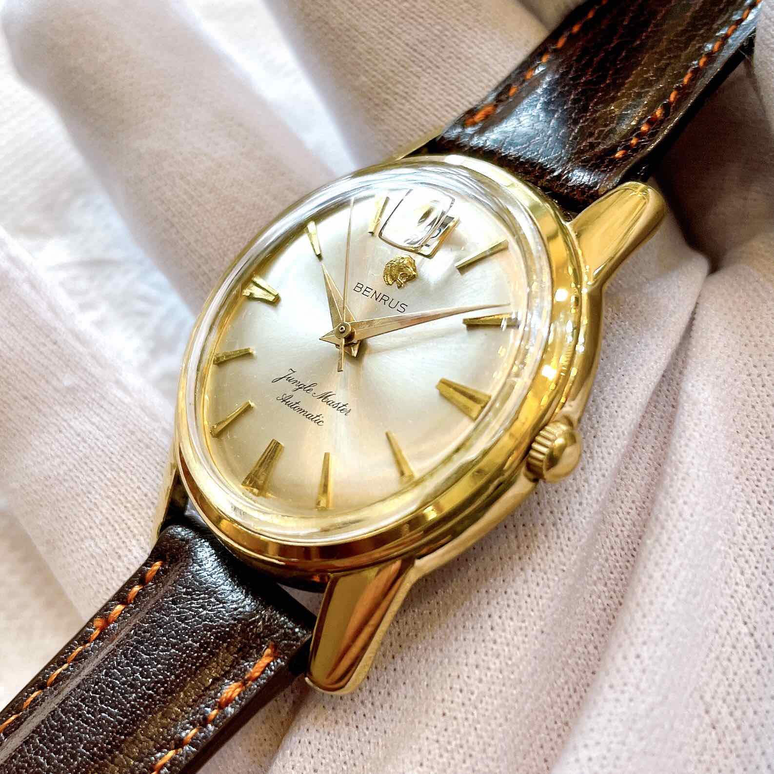 Đồng hồ cổ Benrus hoàng gia Automatic lịch thượng phiên bản đặc biệt chính hãng Thụy Sĩ