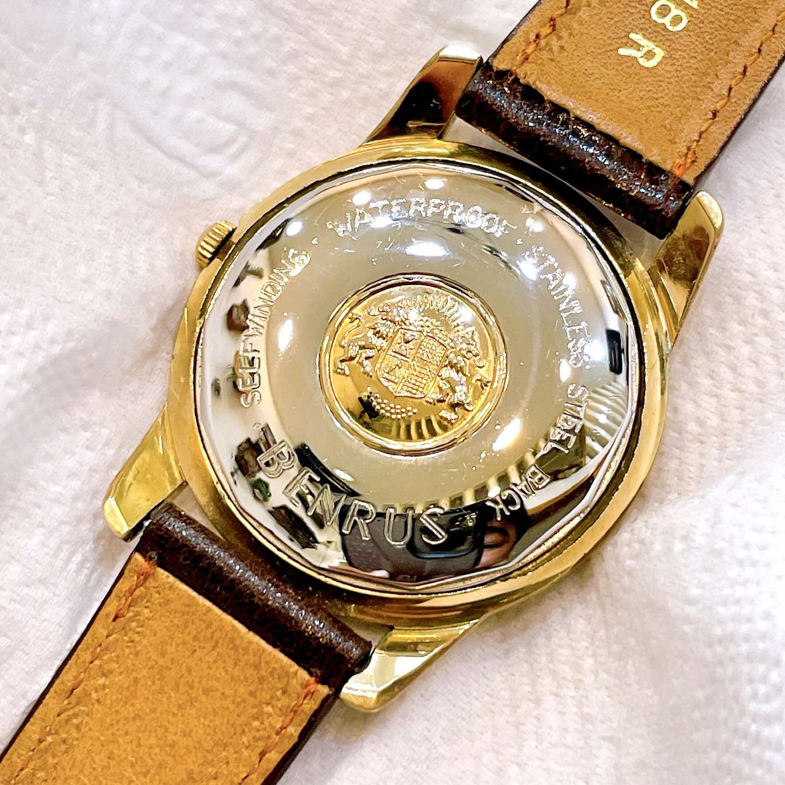 Đồng hồ cổ Benrus hoàng gia Automatic lịch thượng phiên bản đặc biệt chính hãng Thụy Sĩ
