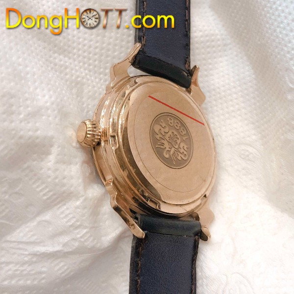 Đồng hồ cổ Bucherer automatic bọc vàng chính hãng Thuỵ Sĩ 