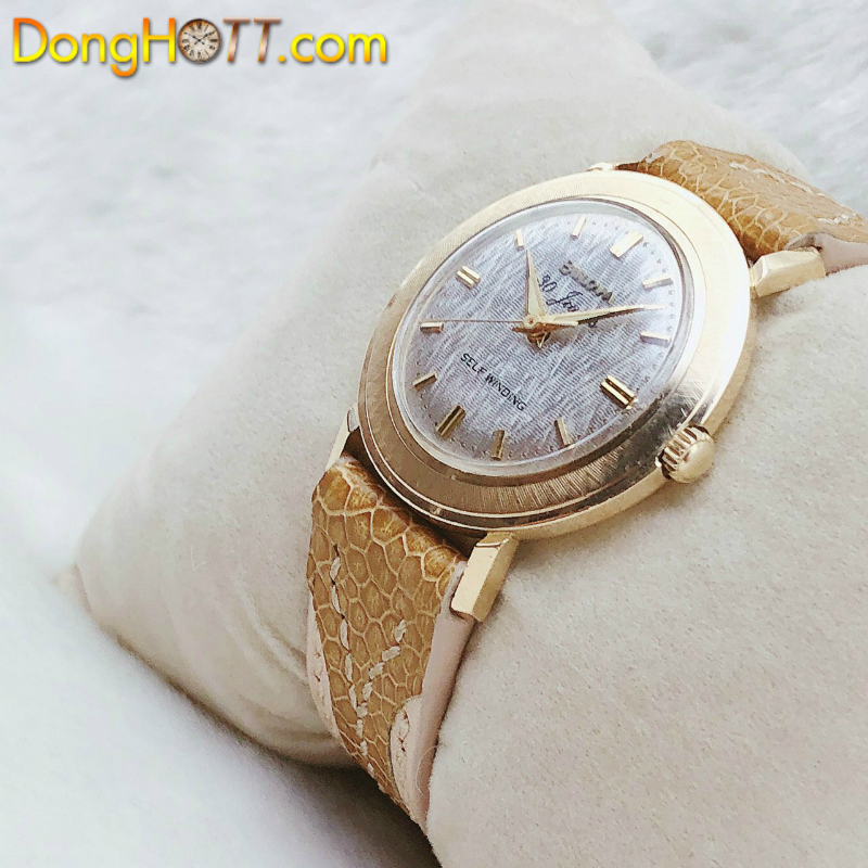 Đồng hồ cổ Bulova Automatic bọc vàng 10k RGP chính hãng 