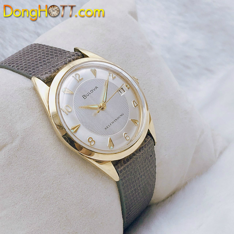 Đồng hồ cổ Bulova Automatic bọc vàng 10k chính hãng Thuỵ Sỹ