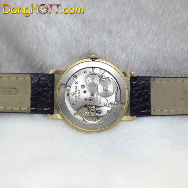 Đồng hồ cổ CERTINA vàng đúc 18k lên dây siêu mỏng chính hãng Thuỵ Sĩ