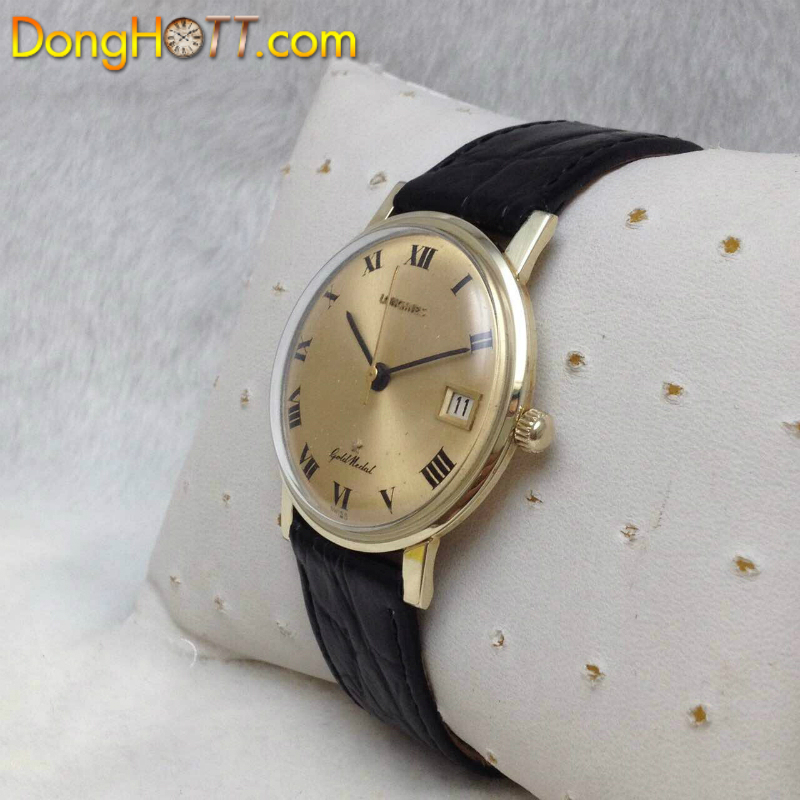 Đồng hồ cổ Longines lên giây siêu mỏng bọc vàng toàn thân chính hãng Thuỵ Sĩ 