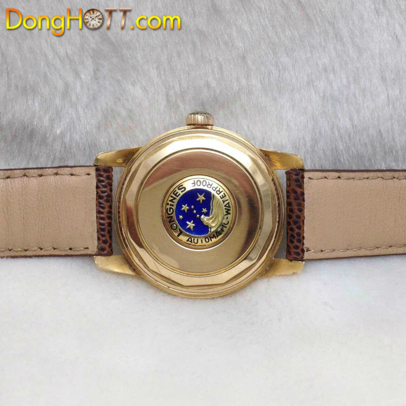 Đồng hồ cổ LONGINES Automatic Conquest vàng đúc 18k đặc nguyên khối chính hãng Thuỵ Sĩ
