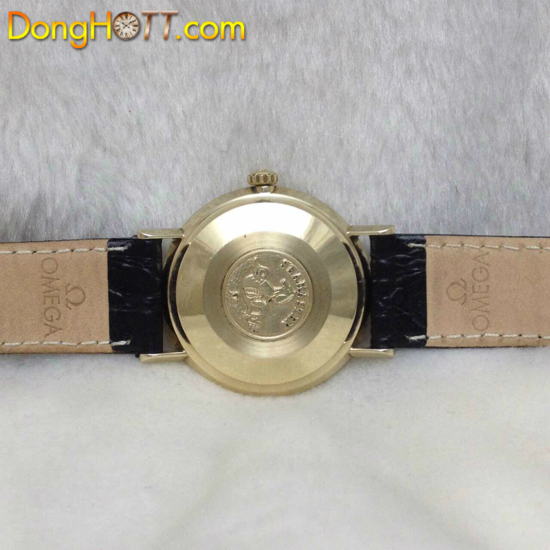 Đồng hồ cổ Omega Automatic Seamaster vàng đúc 14k nguyên khối chính hãng Thuỵ Sĩ 