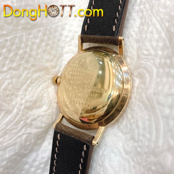 Đồng hồ cổ CITIZEN Deluxe lên dây bọc vàng 14k goldfilled chính hãng nhật bản