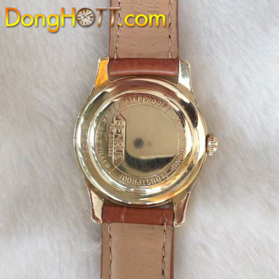 Đồng hồ Nam cổ hiệu Benrus máy Automatic chính hãng Thụy Sĩ bọc vàng toàn thân