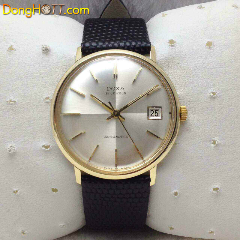 Đồng hồ cổ DOXA Automatic chính hãng Thuỵ Sỹ vàng đúc 18k 
