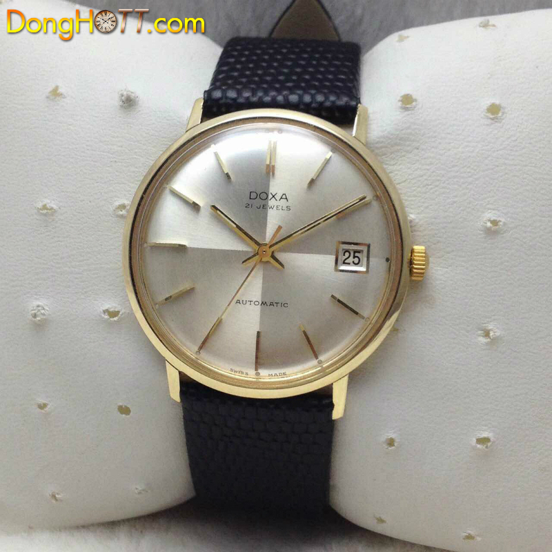 Đồng hồ cổ DOXA Automatic chính hãng Thuỵ Sỹ vàng đúc 18k 