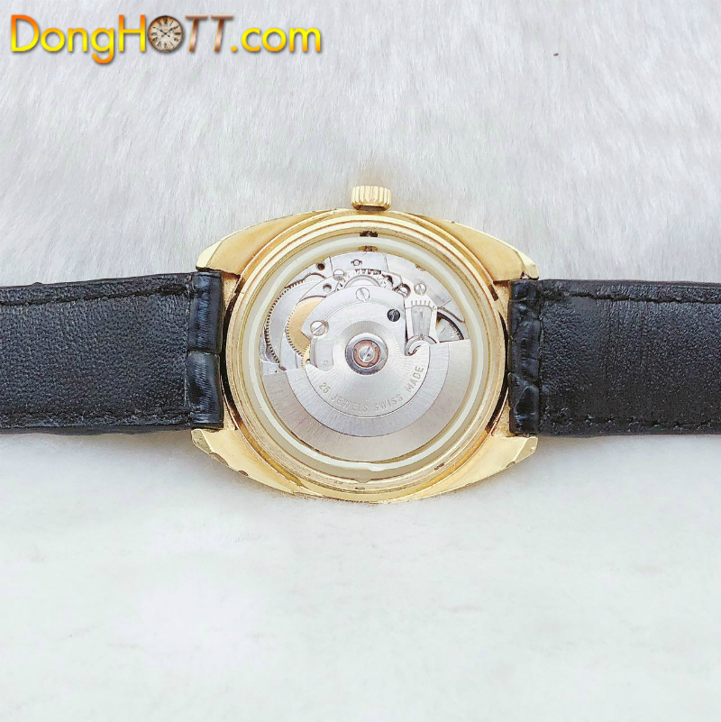 Đồng hồ cổ GALAXY Automatic 25 jewels lacke vàng 18k chính hãng Thuỵ Sỹ