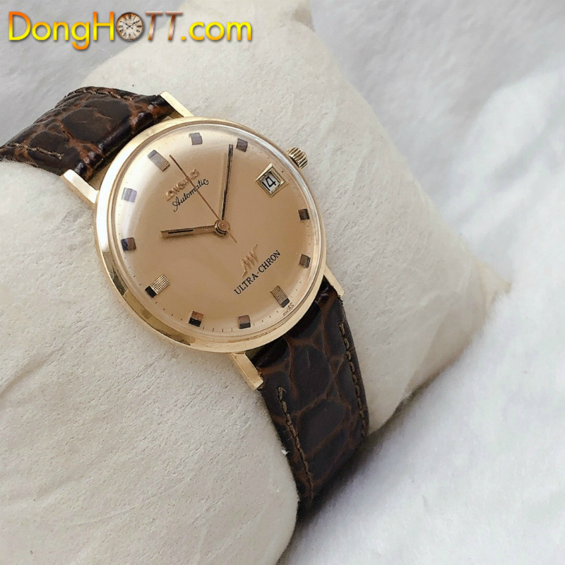 Đồng hồ cổ Longines sấm sét Automatic vàng đúc 18k nguyên khối chính hãng Thuỵ Sỹ