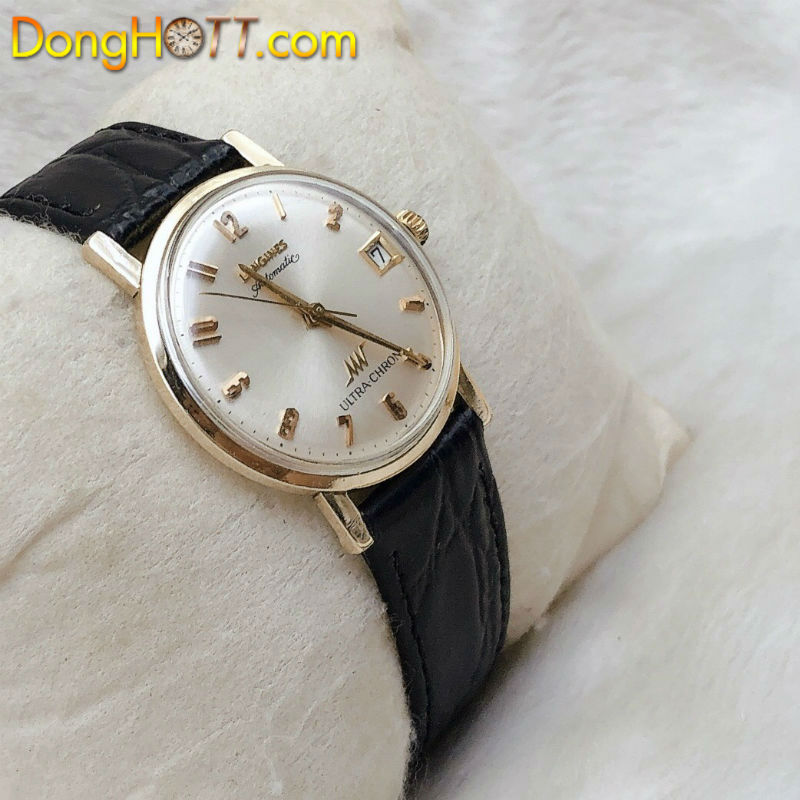 Đồng hồ cổ Longines sấm sét Automatic bọc vàng 10k nguyên khối chính hãng Thuỵ Sĩ 