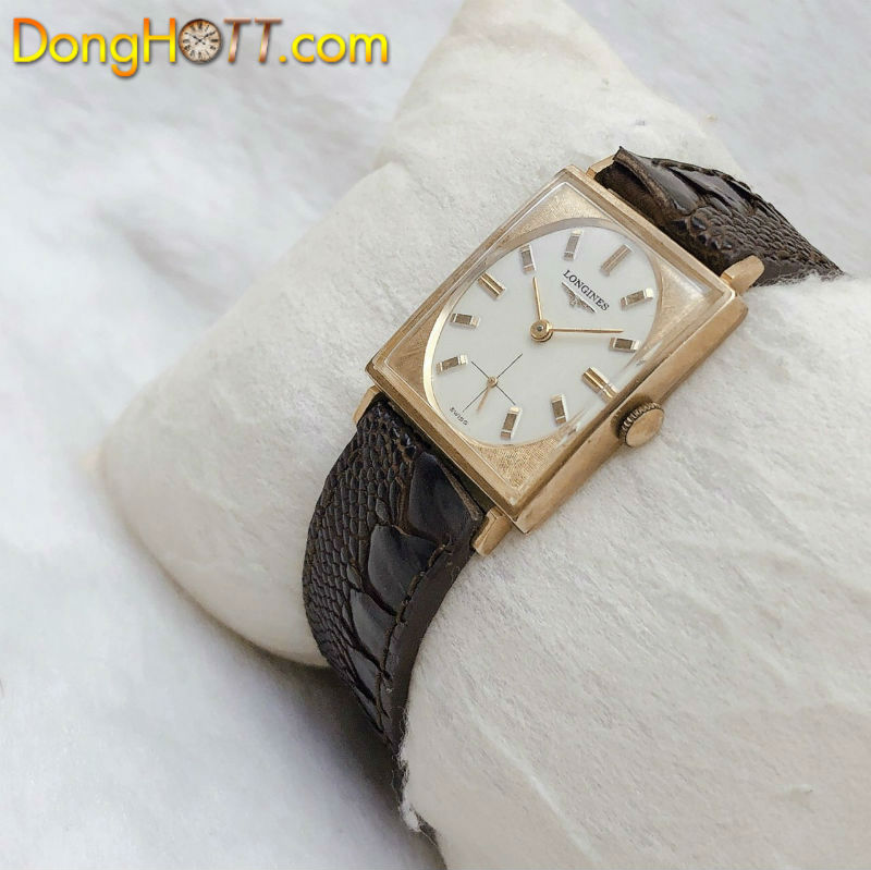 Đồng hồ cổ Longines nữ lên dây bọc vàng 10k goldfilled chính hãng Thuỵ Sĩ 