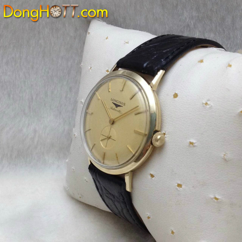 Đồng hồ cổ LONGINES Automatic siêu mỏng 10K Goldfilled chính hãng Thuỵ Sĩ 