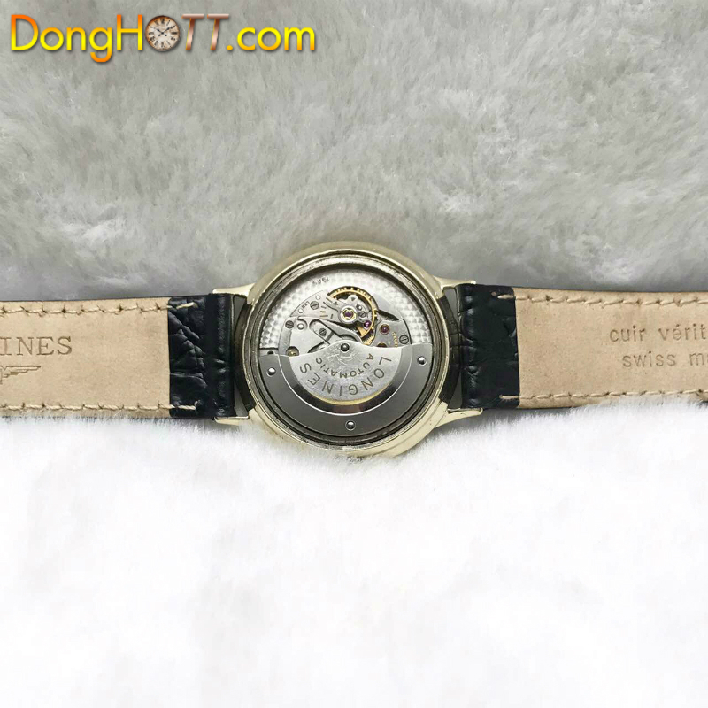 Đồng hồ cổ Longines Automatic bọc vàng toàn thân 10k G.F chính hãng Thuỵ Sĩ
