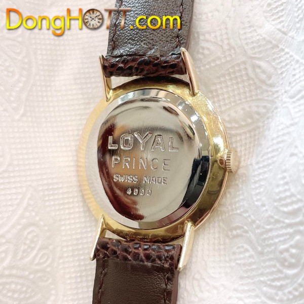 Đồng hồ cổ Loyal prince lên dây Lacke vàng 18k chính hãng Thụy Sĩ