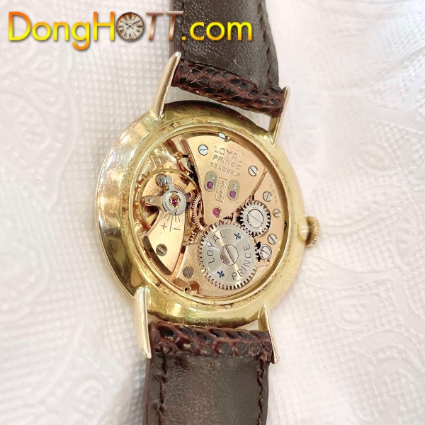 Đồng hồ cổ Loyal prince lên dây Lacke vàng 18k chính hãng Thụy Sĩ