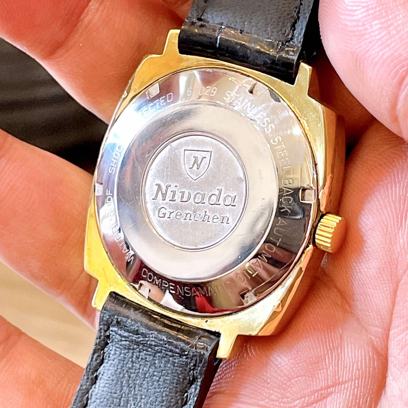 Đồng hồ cổ CRITON NIVADA GRENCHEN Automatic chính hãng Thụy Sĩ 