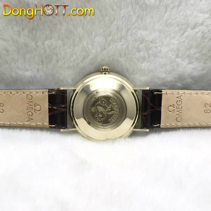 Đồng hồ cổ Omega Automatic Bọc Vàng 14k nguyên khối chính hãng Thuỵ Sĩ 