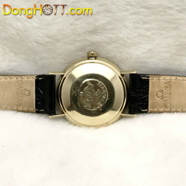 Đồng hồ cổ Omega Seamaster Deville bọc vàng 14k chính hãng Thuỵ Sĩ