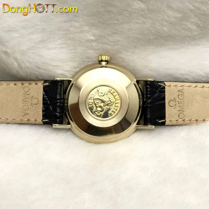  Đồng hồ cổ Omega Seamaster Deville Automatic bọc vàng Thuỵ Sĩ ﻿