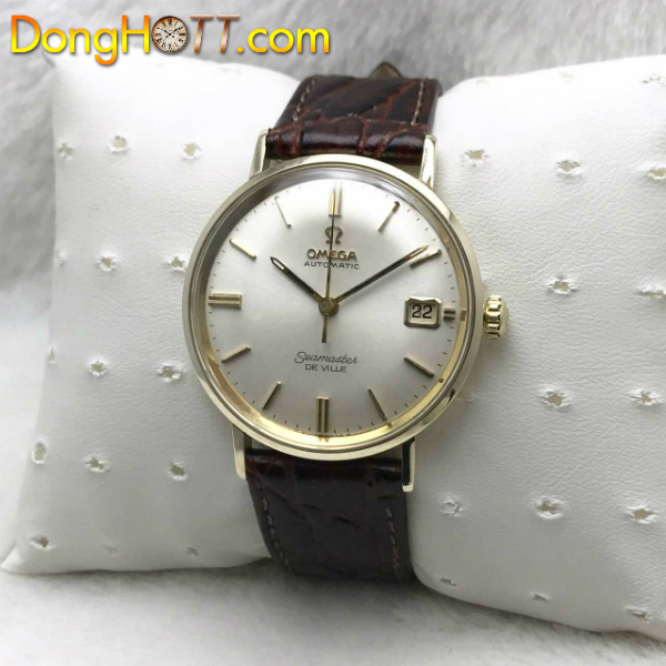 Đồng hồ cổ Omega Seamaster Deville vàng đúc 14k chính hãng Thuỵ Sĩ 