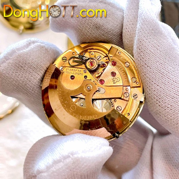 Đồng hồ cổ Omega seamaster De Ville Automatic 14k Goldfilled toàn thân chính hãng Thuỵ Sĩ