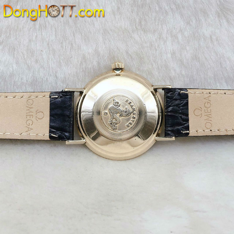 Đồng hồ cổ Omega Seamaster Deville Automatic 14k goldfilled chính hãng Thuỵ Sỹ