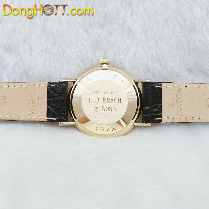 Đồng hồ cổ Omega Automatic Seamaster Deville bọc vàng 14k chính hãng Thuỵ Sỹ