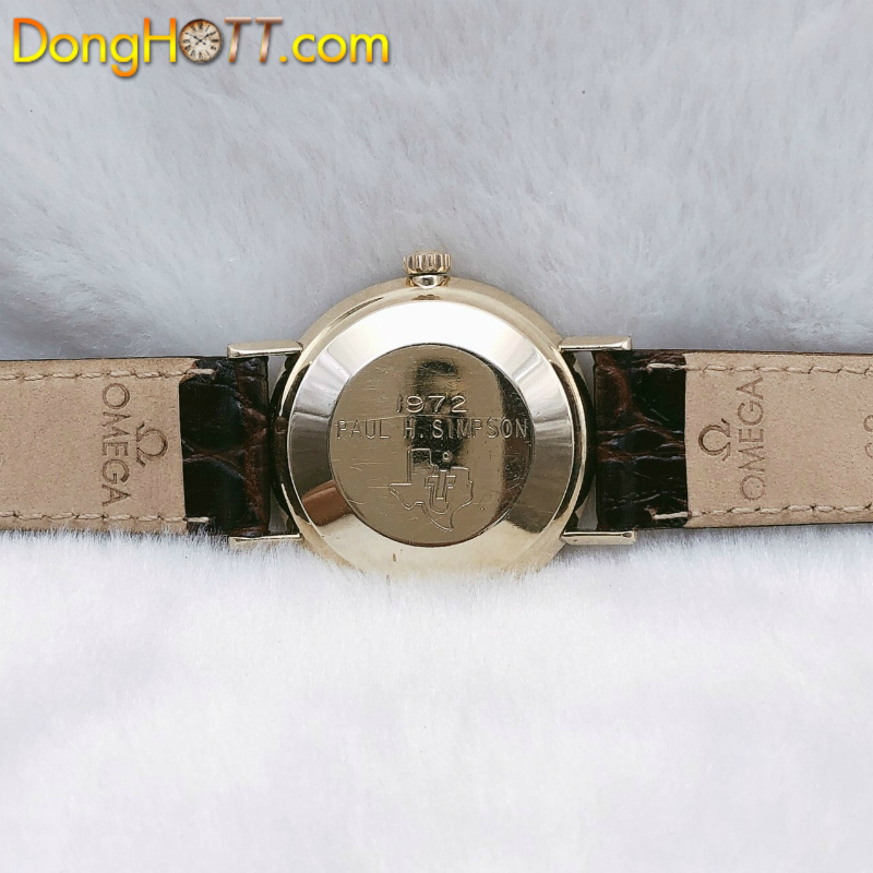Đồng hồ cổ Omega Seamaster Deville Automatic 14k goldfille chính hãng Thuỵ Sỹ