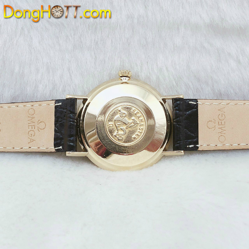 Đồng hồ cổ Omega Seamaster Deville Automatic bọc vàng 14k chính hãng Thuỵ Sỹ 