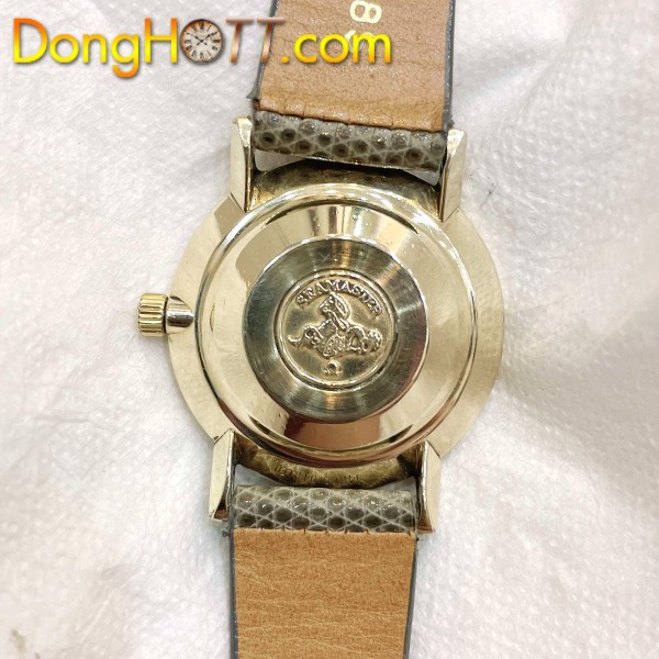 Đồng hồ cổ Omega seamaster De ville Nữ automatic bọc vàng 14k chính hãng Thụy Sĩ