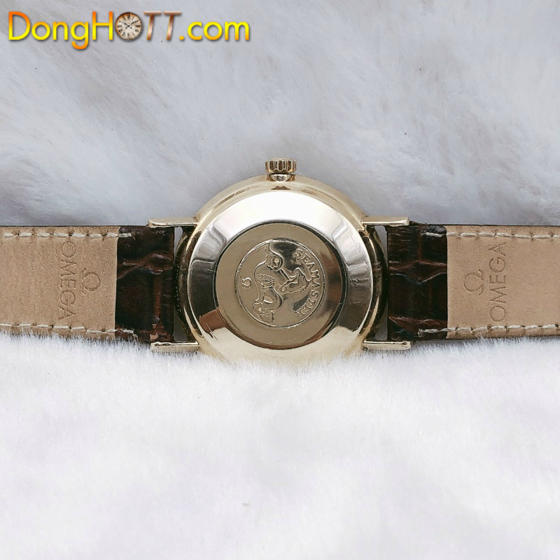 Đồng hồ cổ Omega Automatic Seamaster 14k GoldFilled chính hãng Thuỵ Sĩ