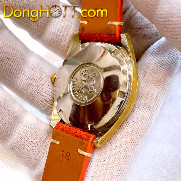 Đồng hồ cổ Omega automatic ngựa lớn phiên bản đặc biệt 5 dòng chữ chính hãng Thuỵ Sĩ