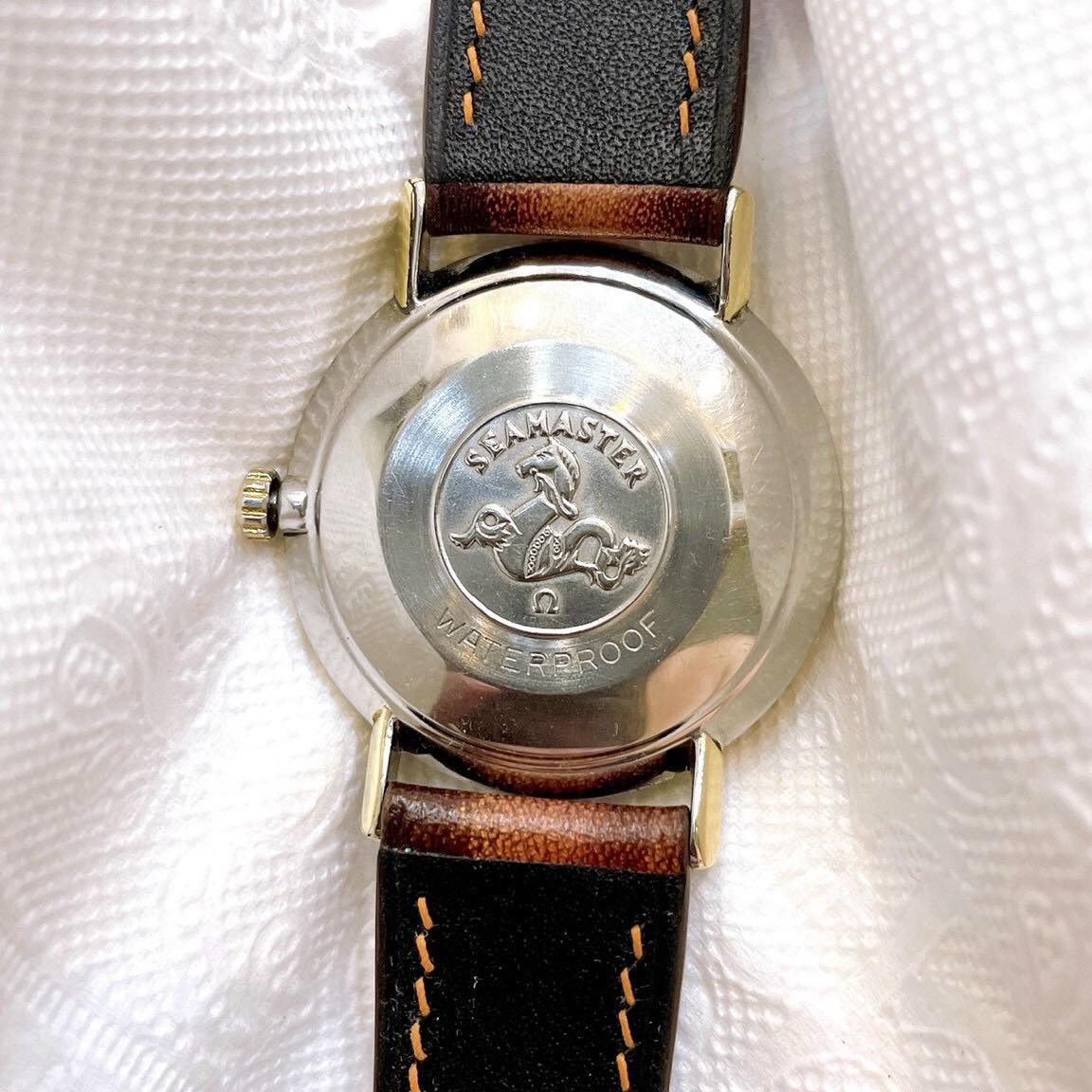Đồng hồ cổ Omega seamaster DMi lên dây chính hãng thụy Sĩ 