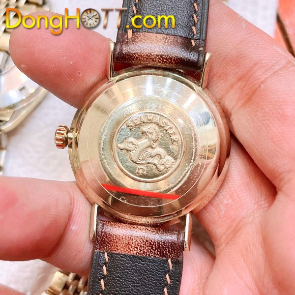 Đồng hồ cổ Omega seamaster De Ville Automatic vàng đúc đặc 14k chính hãng Thụy Sĩ 